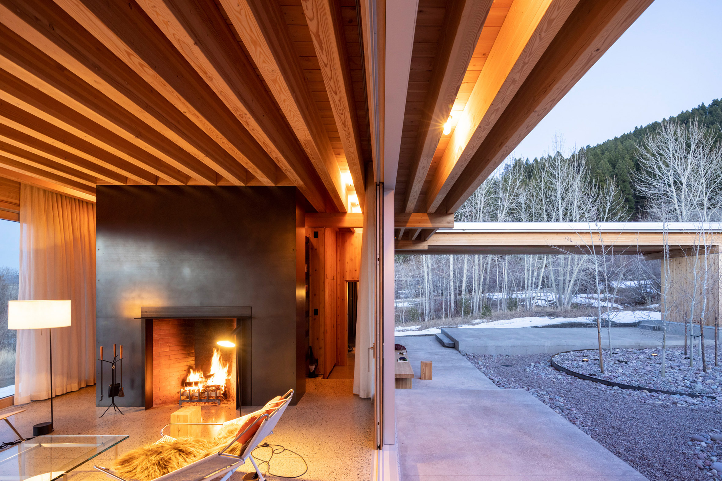 Fireplace by Barkow Leibinger