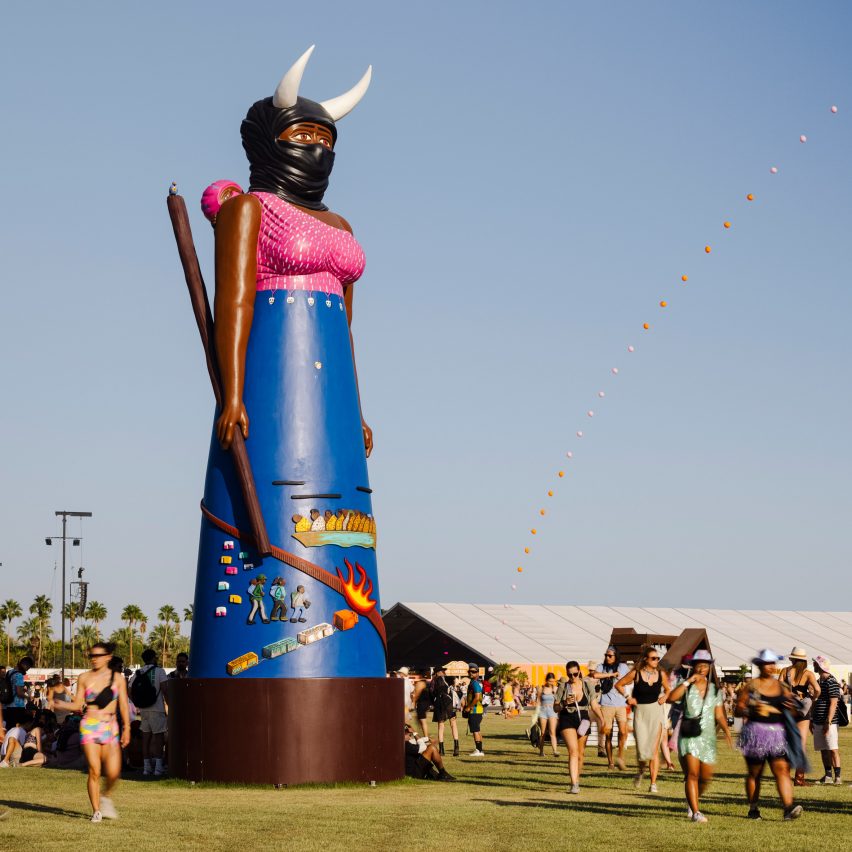 La Guardiana by LosDos at Coachella 2022