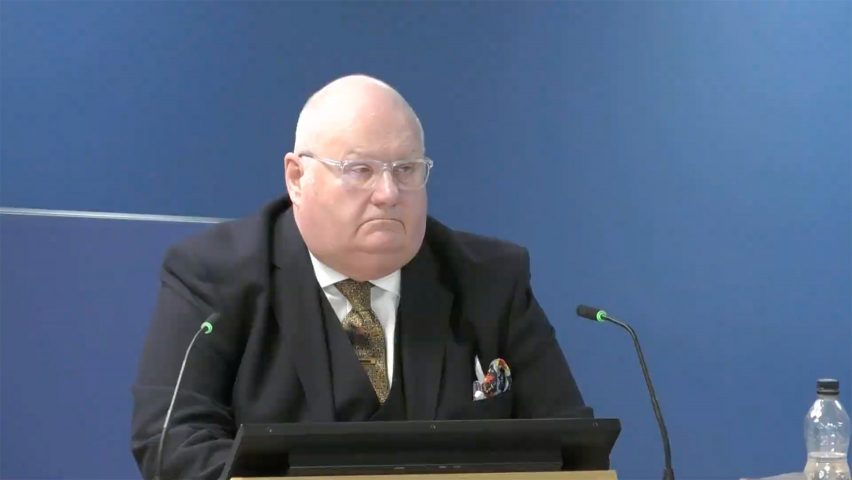 Lord Pickles at the Grenfell Tower Inquiry