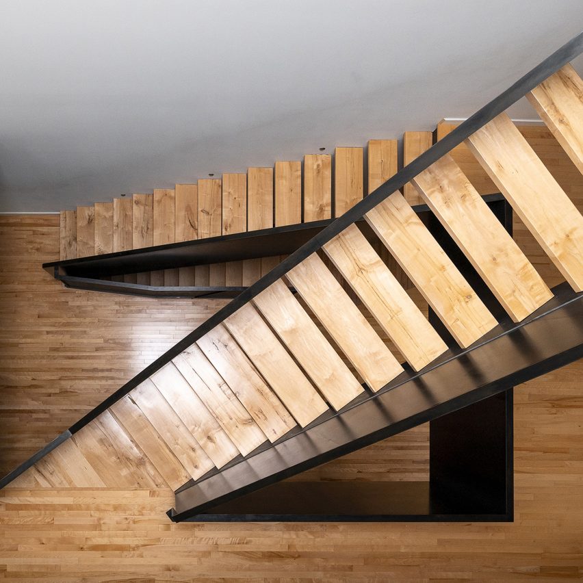 Escaleras de la Casa Escher de Naturehumaine