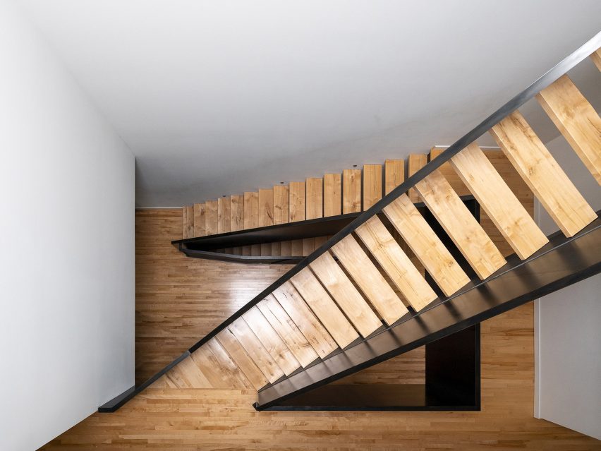 Escher house staircase