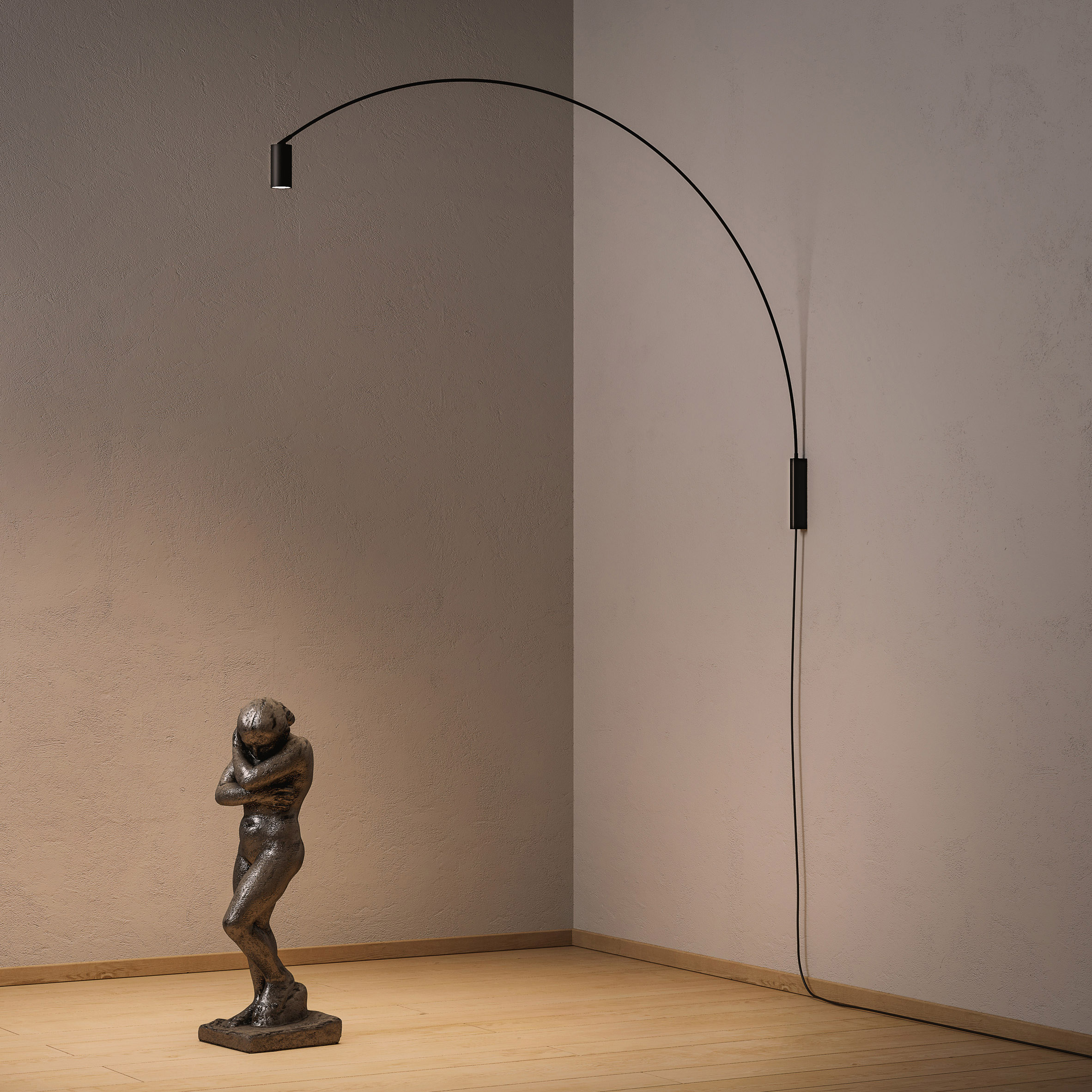 Fox Wall lamp by Bernhard Osann for Nemo Lighting