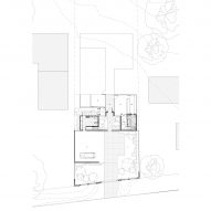 Ground floor plan of River House by Christopher Furminger