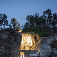 Renovated stone quarry by DnA_Design and Architecture in China