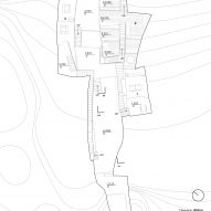Floor plan of Quarry 8 library by DnA_Design and Architecture