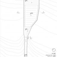Floor plan of Quarry 9 performance space by DnA_Design and Architecture
