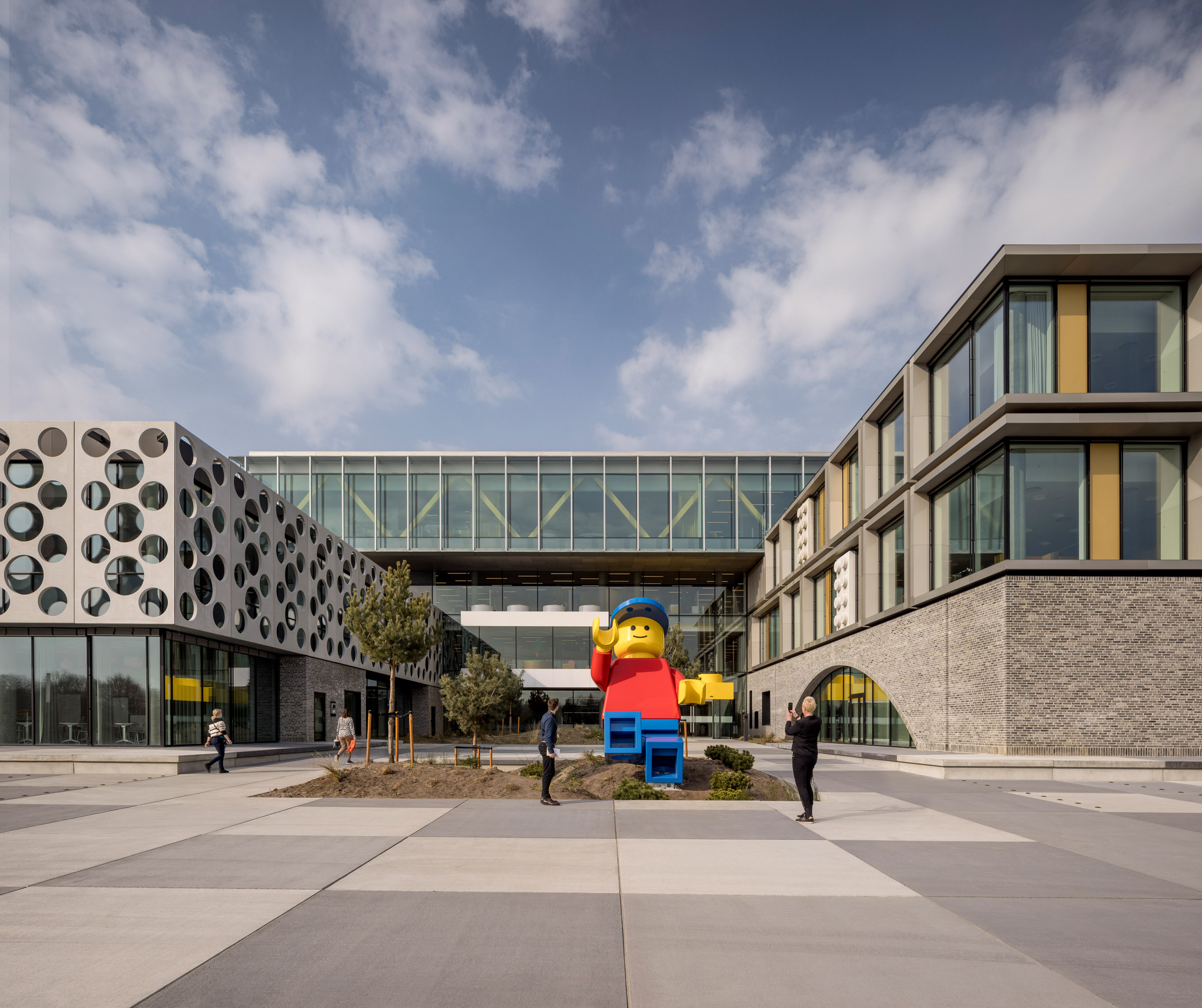 CF Møller Architects Lego around circular atrium