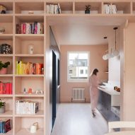 Maison Pour Dodo by Studio Merlin is a north London flat with a "spectrum of storage"