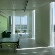San Raffaele Hospital is a hospital in Milan that was designed by Mario Cucinella Architects