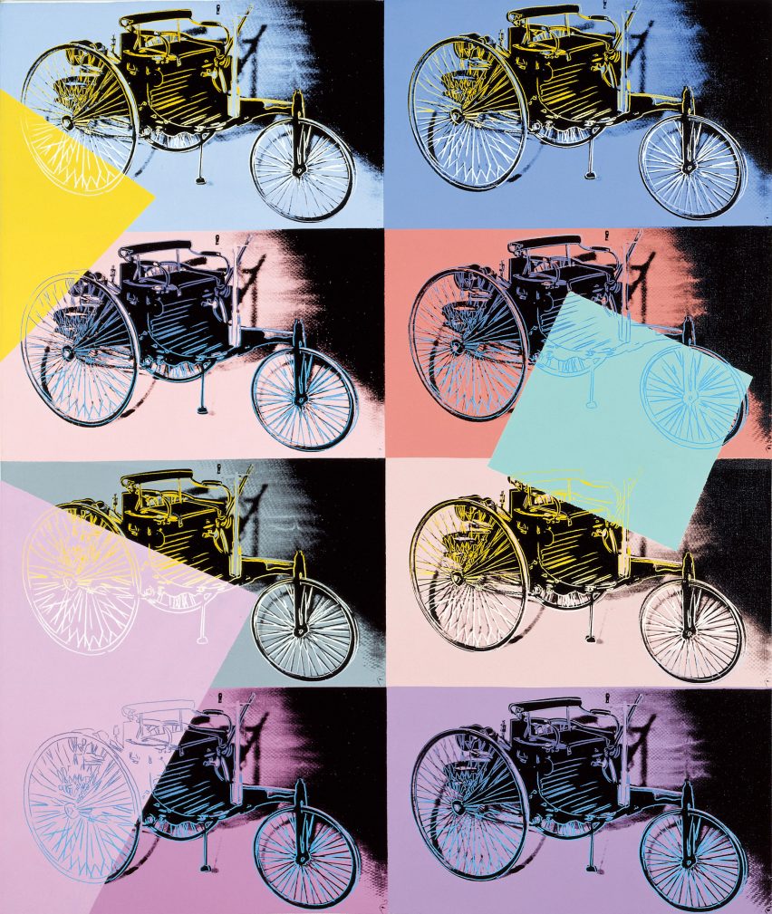 Bicycle pop art