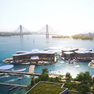 BIG and Samoo unveil design for "flood-proof" floating city Oceanix Busan