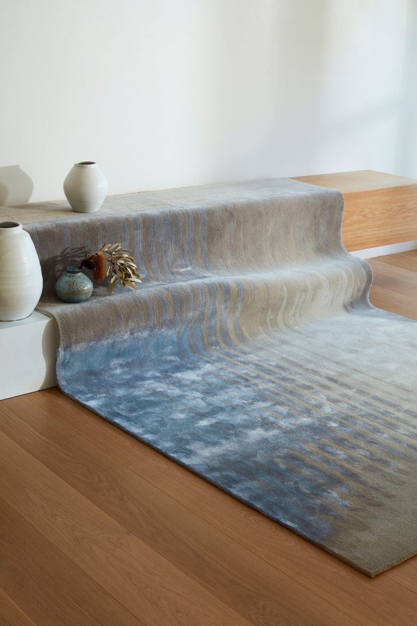 Passage rug collection by Brooke Aitken Design for Tsar Carpets in Summer