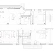 Amity Street Residence floor plan