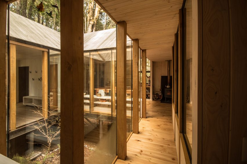 Wooden cabin