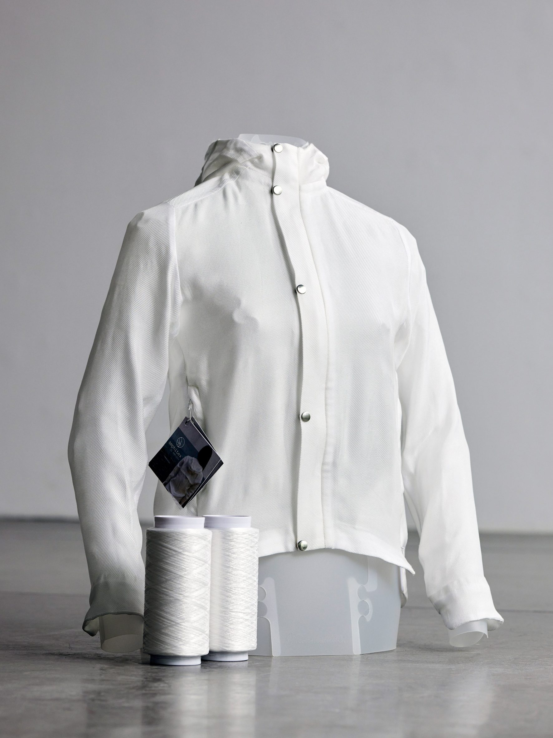 Amphitex raincoat by Amphibio from Terra Carta Design Lab