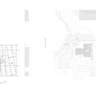 Site plan for The Lodge by Simon Gill Architects