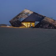 Desert campsite facility in China