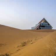Desert campsite facility in China