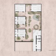 Two storey floor plan