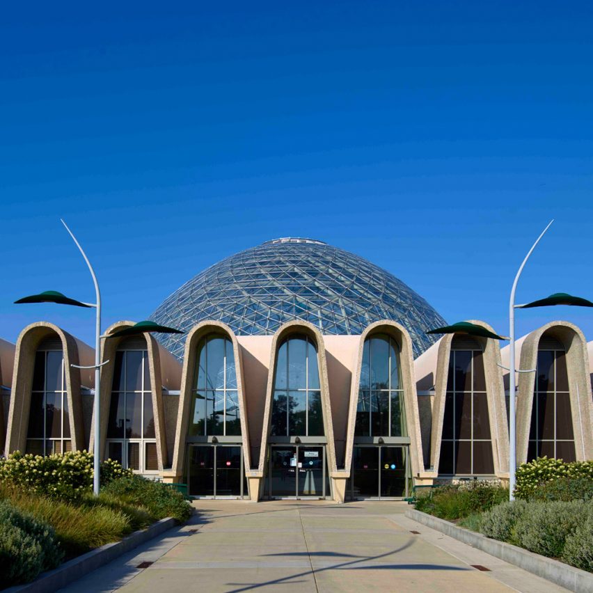 The Mitchell Park Domes in Milwaukee