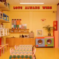 Yinka Ilori gives London studio colourful revamp