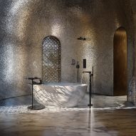 Hadi Teherani designs Middle East-inspired bathroom under a cupola for Axor