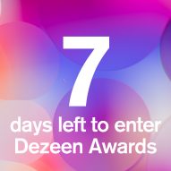 Seven days left to enter Dezeen Awards 2022