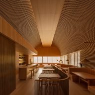 Omar Gandhi designs a "light-filled wood cathedral" for Toronto restaurant