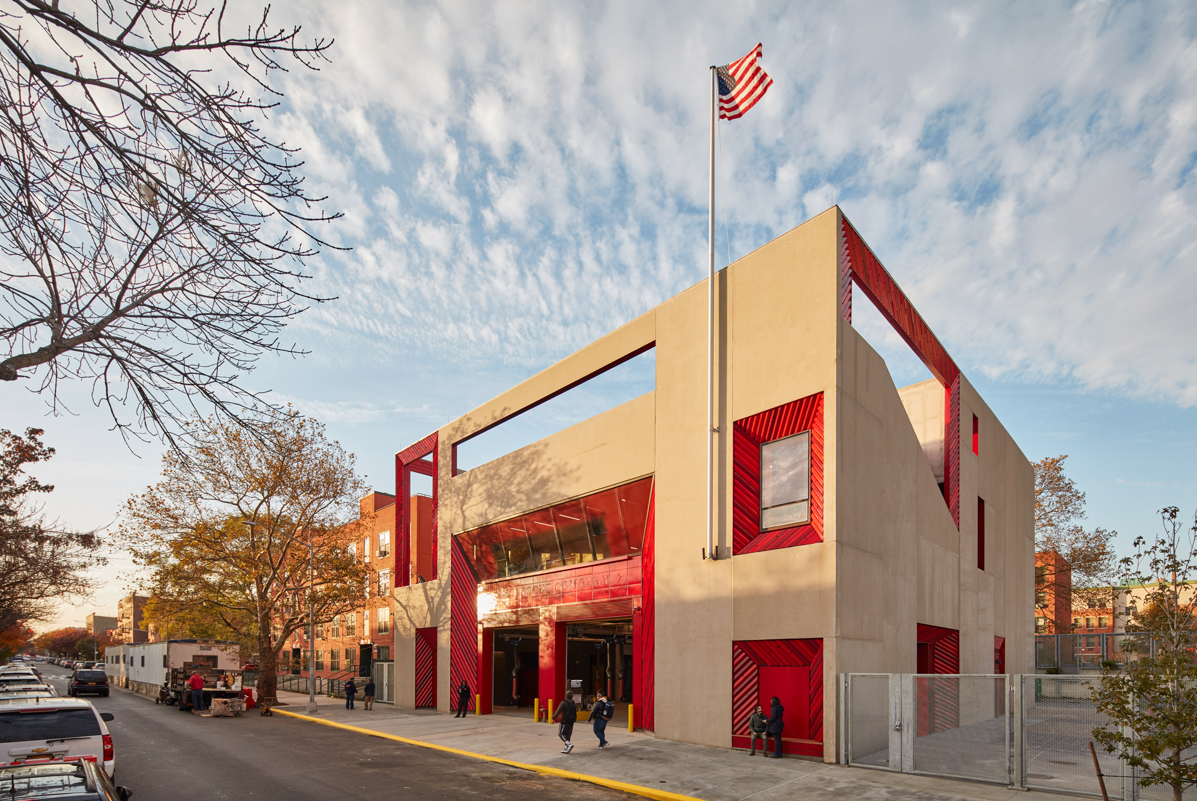 Studio Gang Fire Station Brooklyn Municipal Architecture