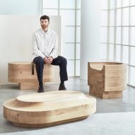 Benni Allan brings precise curves to solid oak with Low Collection
