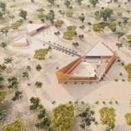 Atelier Masōmī unveils design for geometric Bët-bi art museum in Senegal