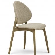 Fleuron chair upholstered