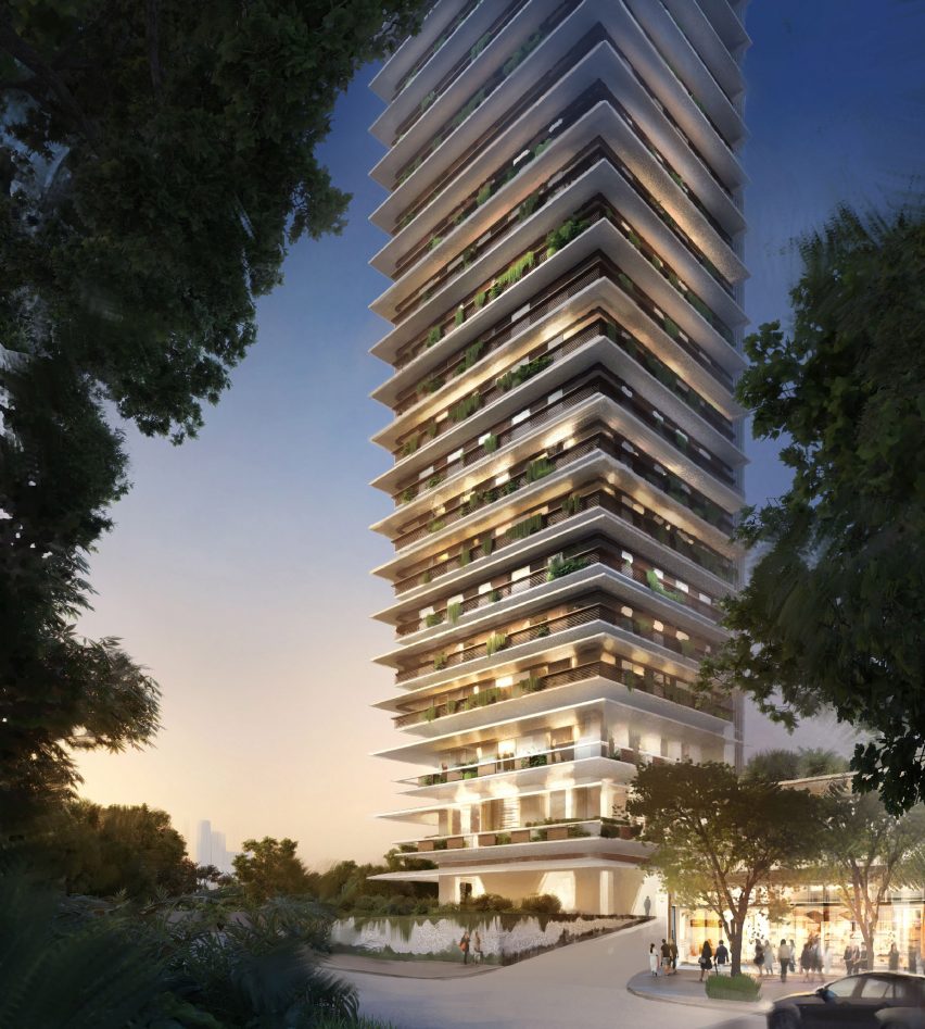 Foster + Partners 45-storey tower in Manila