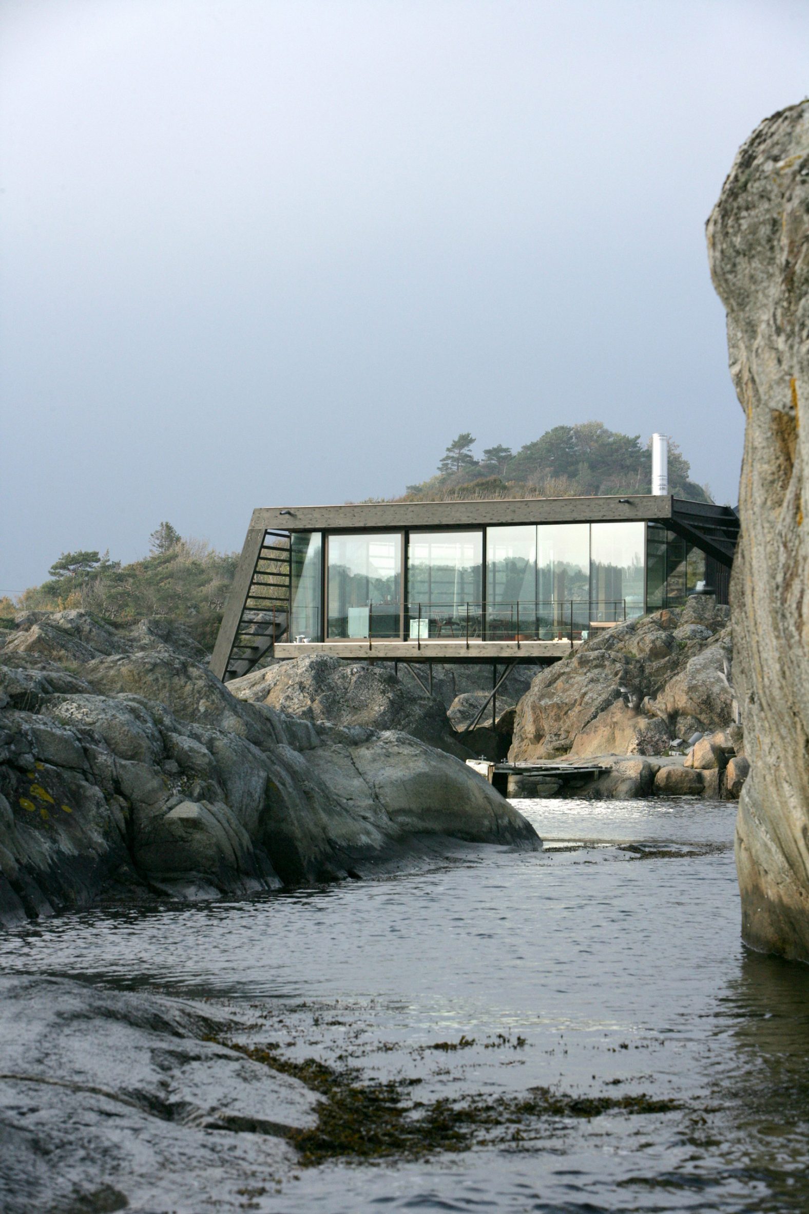 Cabin Lille Arøya, Norway, by Lund Hagem