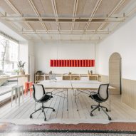 Urselmann Interior renovates own office using recycled and biodegradable materials