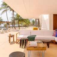 Coral Pavilion is a beach house in Lagos that was designed by cmDesign Atelier