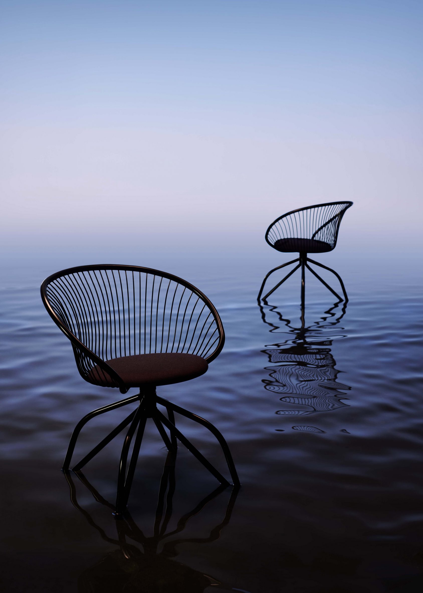 Coquille chair by Powerhouse Company for Lensvelt