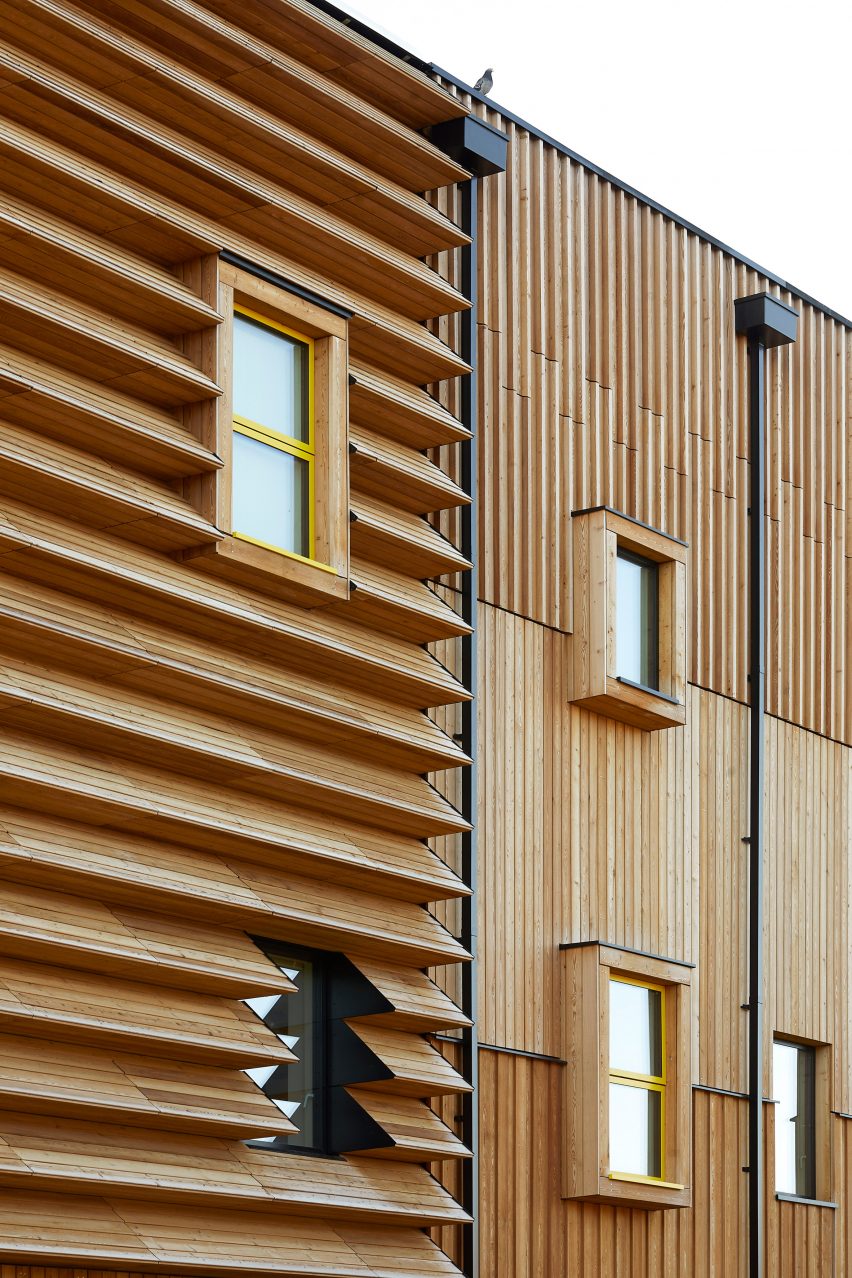Timber cladding by Tate+Co