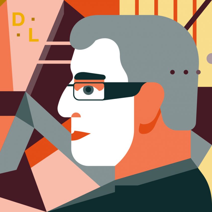 Illustration of Daniel Libeskind