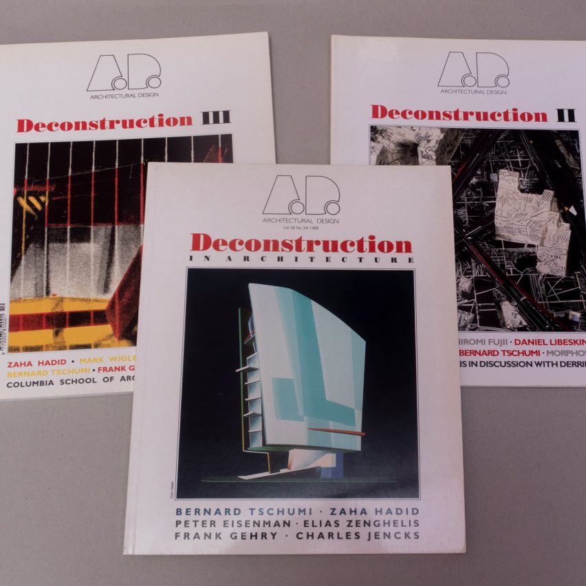 Deconstruction in Architectural Design magazine