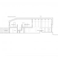 Section drawing of Mannal House