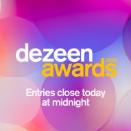 Final day to enter Dezeen Awards 2022