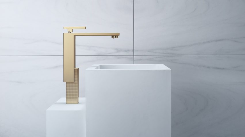 Edge bathroom collection by Jean-Marie Massaud for Axor