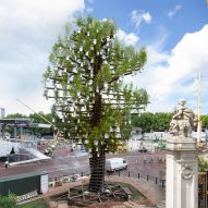 First images of Heatherwick's Tree of Trees at Buckingham Palace revealed