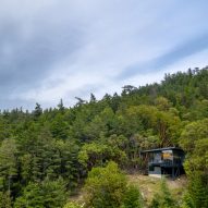 The Buck Mountain Cabin is a holiday home in Washington that was designed by Heliotrope