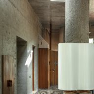 Interior of House of Concrete Experiments by Samira Rathod Design Atelier