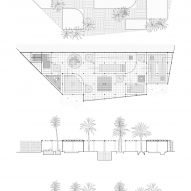 Plans of Al Naseej Textile Factory that was designed by Leopold Banchini Architects