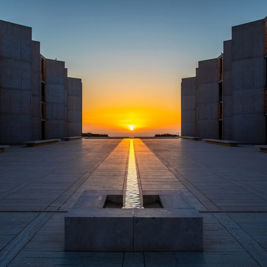 Louis Vuitton's 2023 cruise show took place at Louis Khan's Salk Institute in San Diego