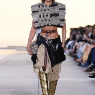 Louis Vuitton's 2023 cruise show took place at Louis Khan's Salk Institute in San Diego
