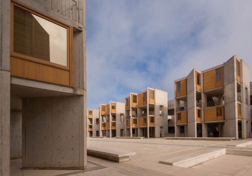 Image of the exterior of the Salk Institute which was the setting for Louis Vuittons 2023 cruise show